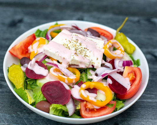 greek dressing recipe pink How Greek Immigrants Shaped Detroit's Most Iconic Salad